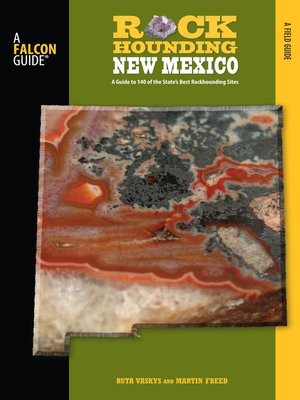 cover image of Rockhounding New Mexico